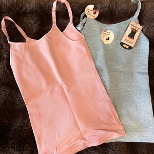 Pink and Gray Shapewear shapermint Cami